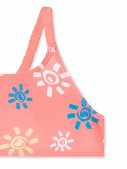 Schiesser Mädchen<Mädchen Bustier-Bikini - Aqua Kids Girl pink bedruckt