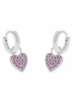 s.Oliver Mädchen<Mädchen Creolen silber uni