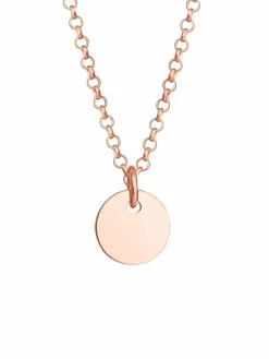 Elli Mädchen<Mädchen Halskette roségold uni