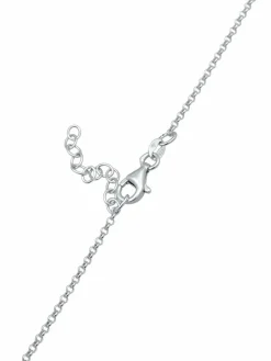 Elli Mädchen<Mädchen Halskette silber uni