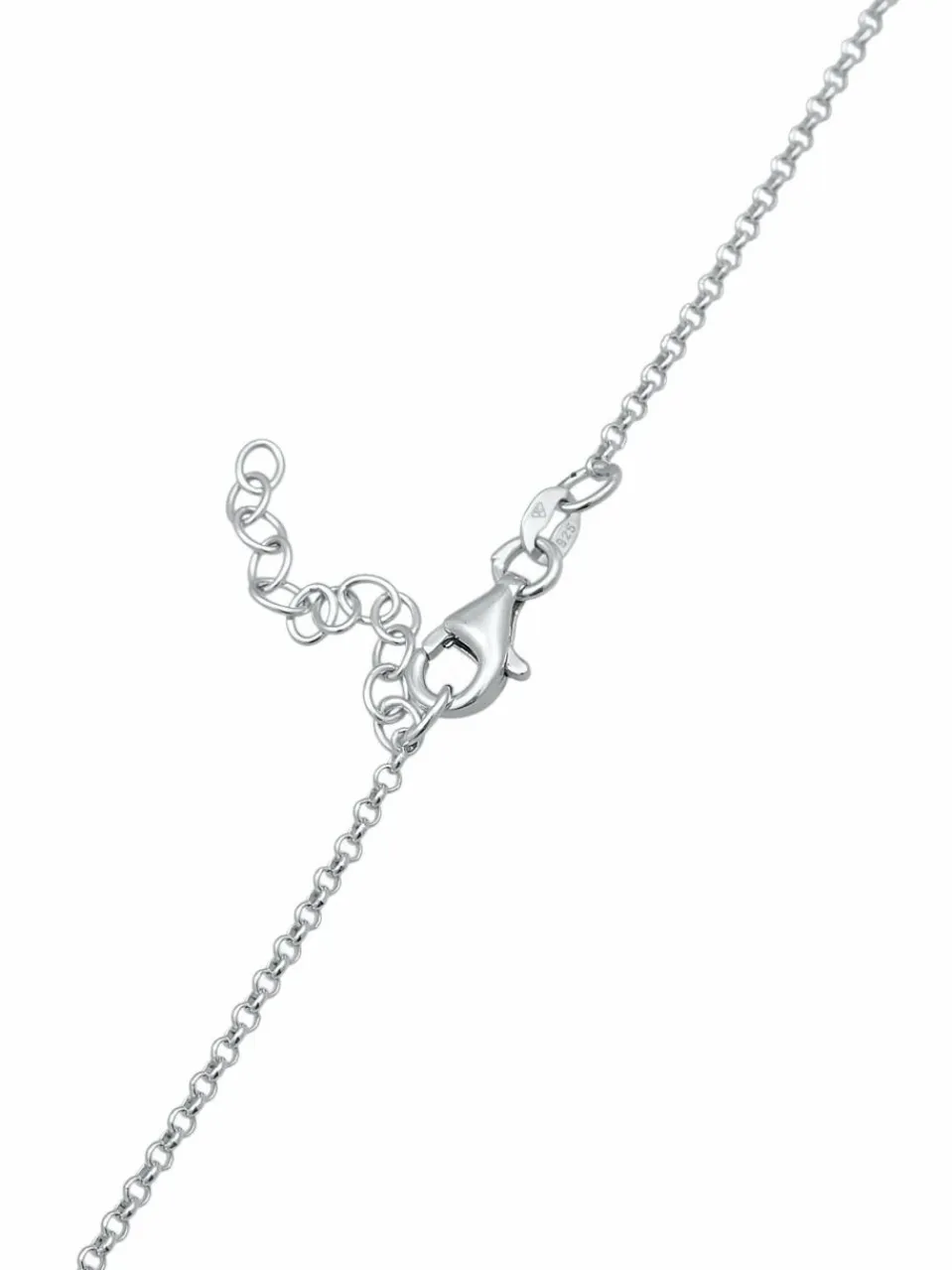 Elli Mädchen<Mädchen Halskette silber uni