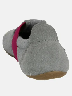 Living Kitzbühel Mädchen<Mädchen Hausschuh - Einhornzauber hellgrau gemustert