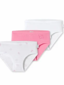 Schiesser Mädchen<Mädchen Hüftslip - Fine Rib Organic Cotton mehrfarbig bedruckt