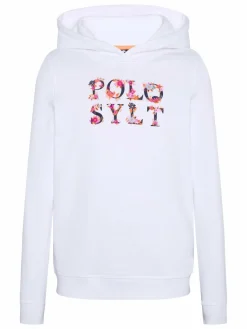 Polo Sylt Mädchen<Mädchen Hoodie weiß bedruckt