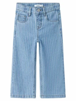 name it Mädchen<Mädchen Jeans blau gestreift