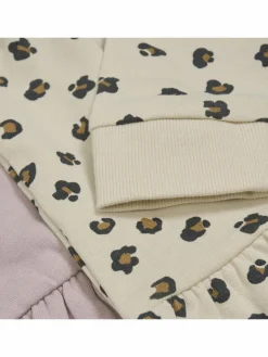 Minymo Mädchen<Mädchen Jerseykleid altrosa uni