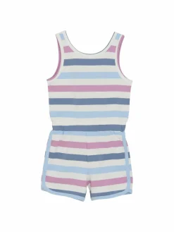 ColorKids Mädchen<Mädchen Jumpsuit - CO lila gestreift