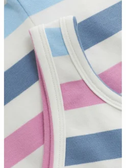 ColorKids Mädchen<Mädchen Jumpsuit - CO lila gestreift