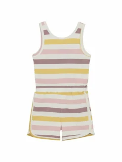 ColorKids Mädchen<Mädchen Jumpsuit - CO mehrfarbig gestreift