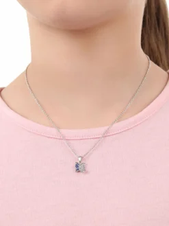 Prinzessin Lillifee Mädchen<Mädchen Kette mit Anhänger lila uni