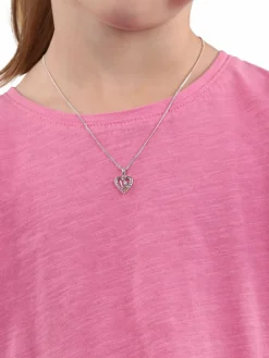 Prinzessin Lillifee Mädchen<Mädchen Kette mit Anhänger silber uni