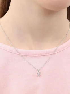 Prinzessin Lillifee Mädchen<Mädchen Kette mit Anhänger rosa uni