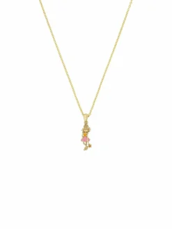 Prinzessin Lillifee Mädchen<Mädchen Kette mit Anhänger gold uni