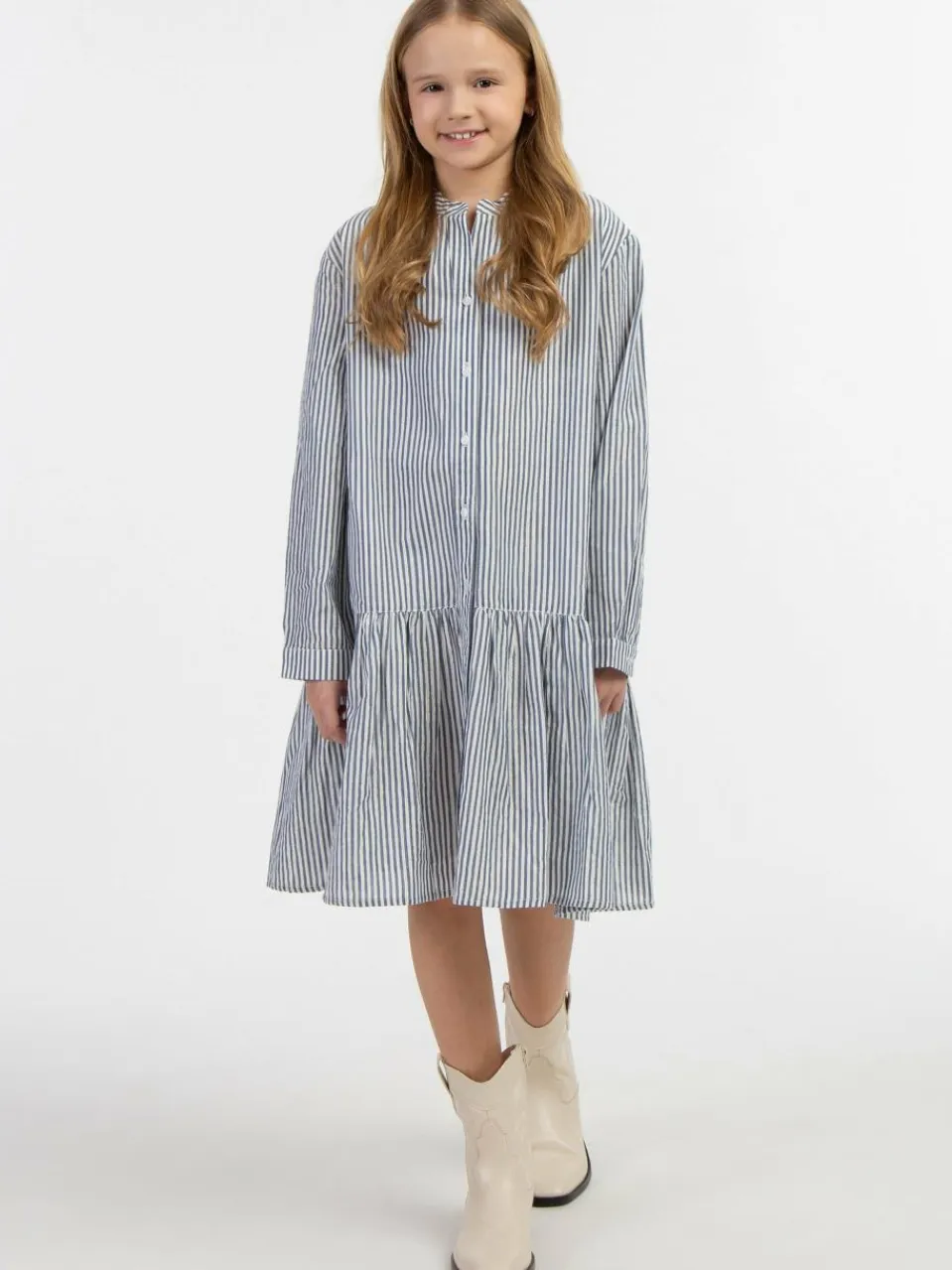 Dreimaster Mädchen>Mädchen Langarmkleid