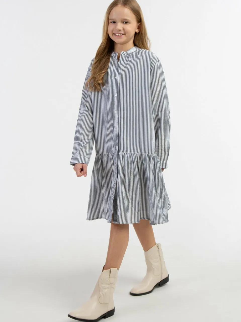 Dreimaster Mädchen>Mädchen Langarmkleid