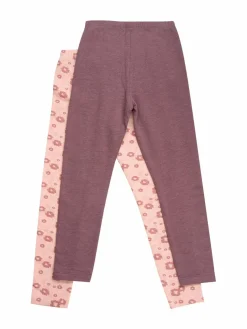 Minymo Mädchen<Mädchen Leggings rosa bedruckt