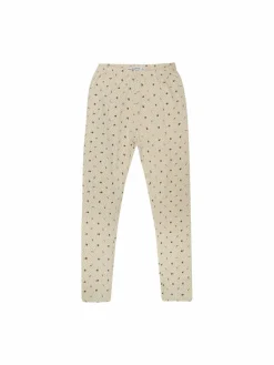 Minymo Mädchen<Mädchen Leggings ecru bedruckt