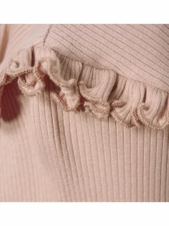 Minymo Mädchen<Mädchen Longsleeve rosa uni