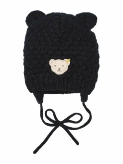 Steiff Mädchen<Mädchen Mütze - Baby & Mini blau uni