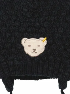 Steiff Mädchen<Mädchen Mütze - Baby & Mini blau uni