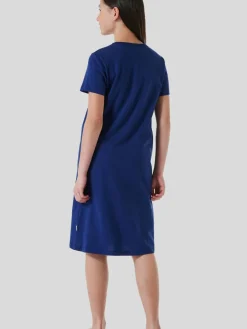 Schiesser Mädchen<Mädchen Nachthemd - Horse World Organic Cotton marine bedruckt