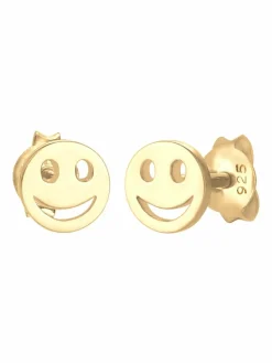 Elli Mädchen<Mädchen Ohrringe gold uni