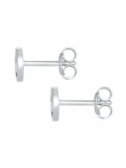 Elli Mädchen<Mädchen Ohrringe silber uni