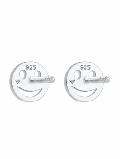 Elli Mädchen<Mädchen Ohrringe silber uni
