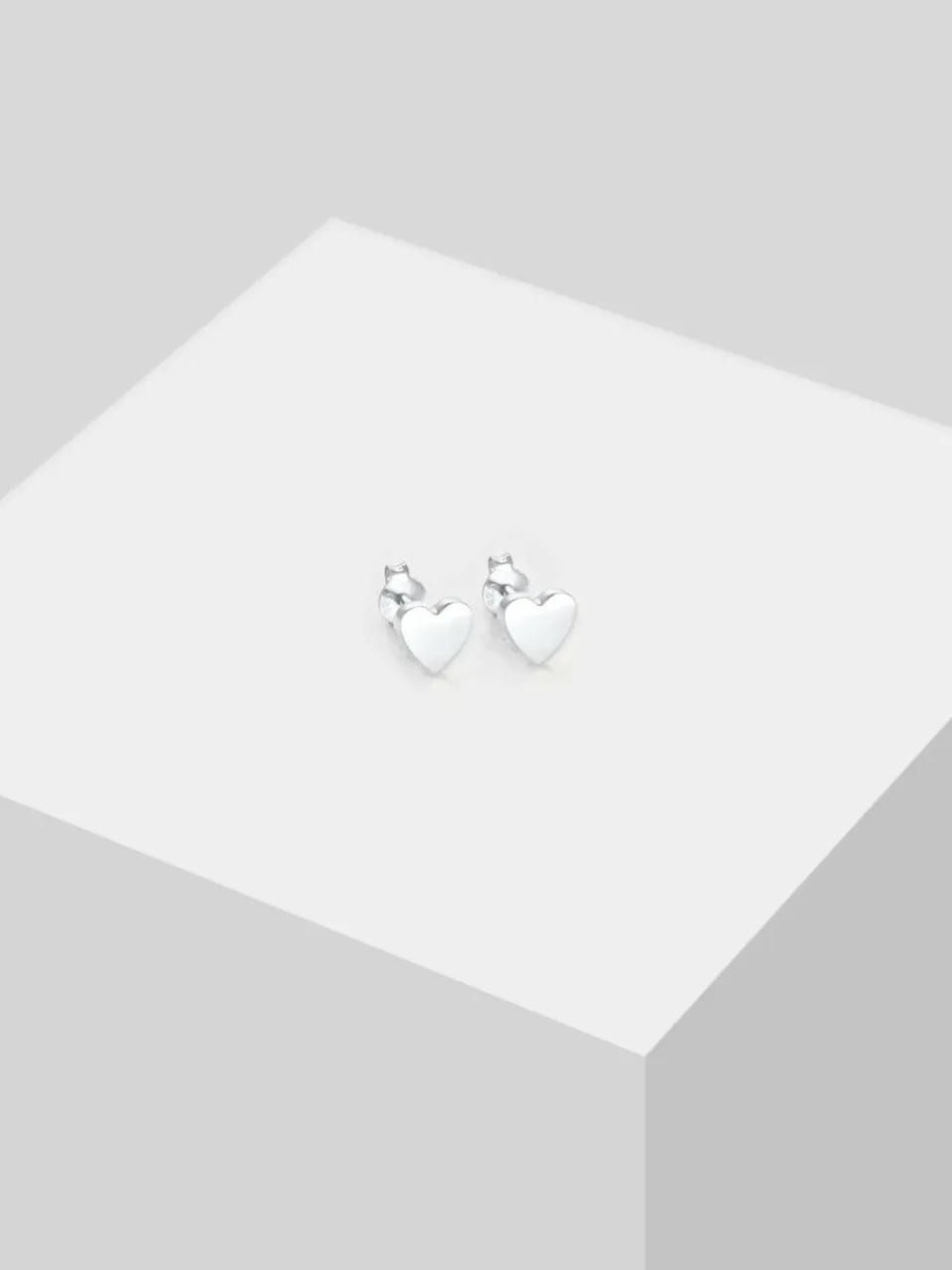 Elli Mädchen<Mädchen Ohrringe silber uni