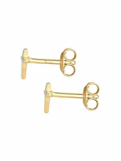 Elli Mädchen<Mädchen Ohrringe gold uni