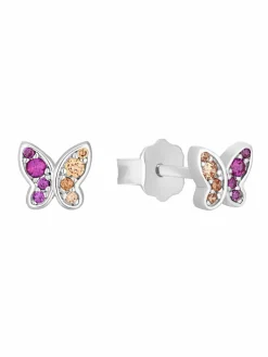 s.Oliver Mädchen<Mädchen Ohrstecker silber uni