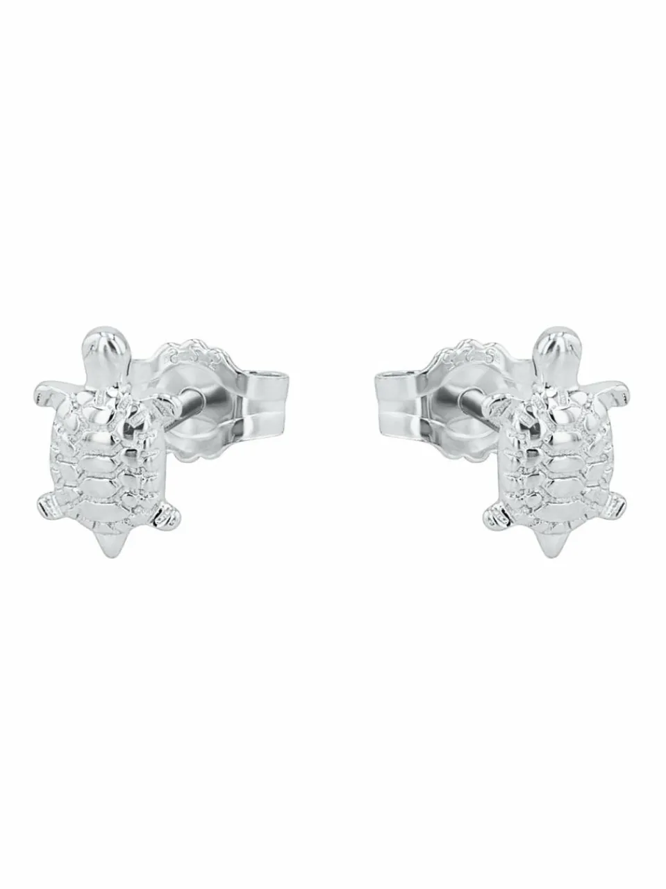 amor Mädchen<Mädchen Ohrstecker silber uni