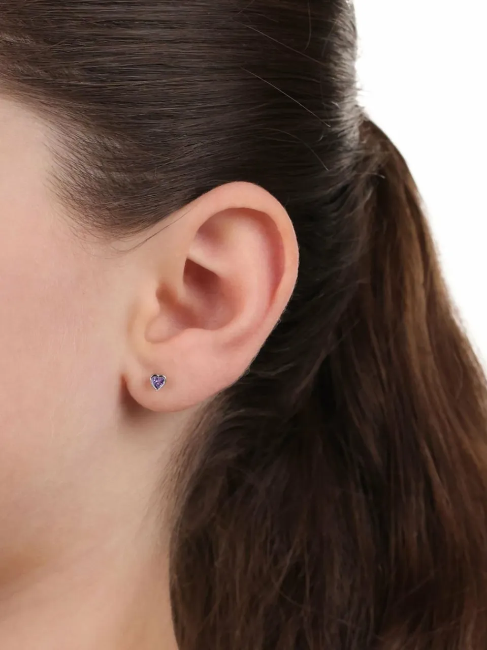 Prinzessin Lillifee Mädchen<Mädchen Ohrstecker silber uni