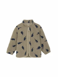 CeLaVie Mädchen<Mädchen Plüschjacke - CETeddy beige gemustert