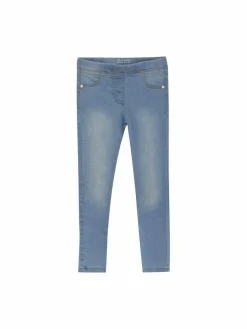 Minymo Mädchen<Mädchen 5-Pocket-Jeans hellblau uni