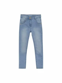 Minymo Mädchen<Mädchen 5-Pocket-Jeans hellblau uni