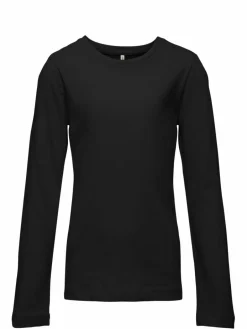 Only Kids Mädchen<Mädchen Pullover schwarz uni