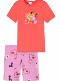 Schiesser Mädchen>Mädchen Pyjama - Girls World Organic Cotton