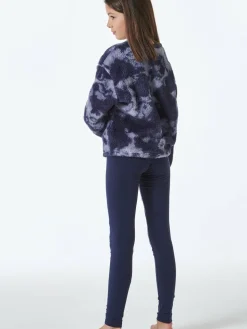 Schiesser Mädchen<Mädchen Pyjama - Nightwear marine bedruckt