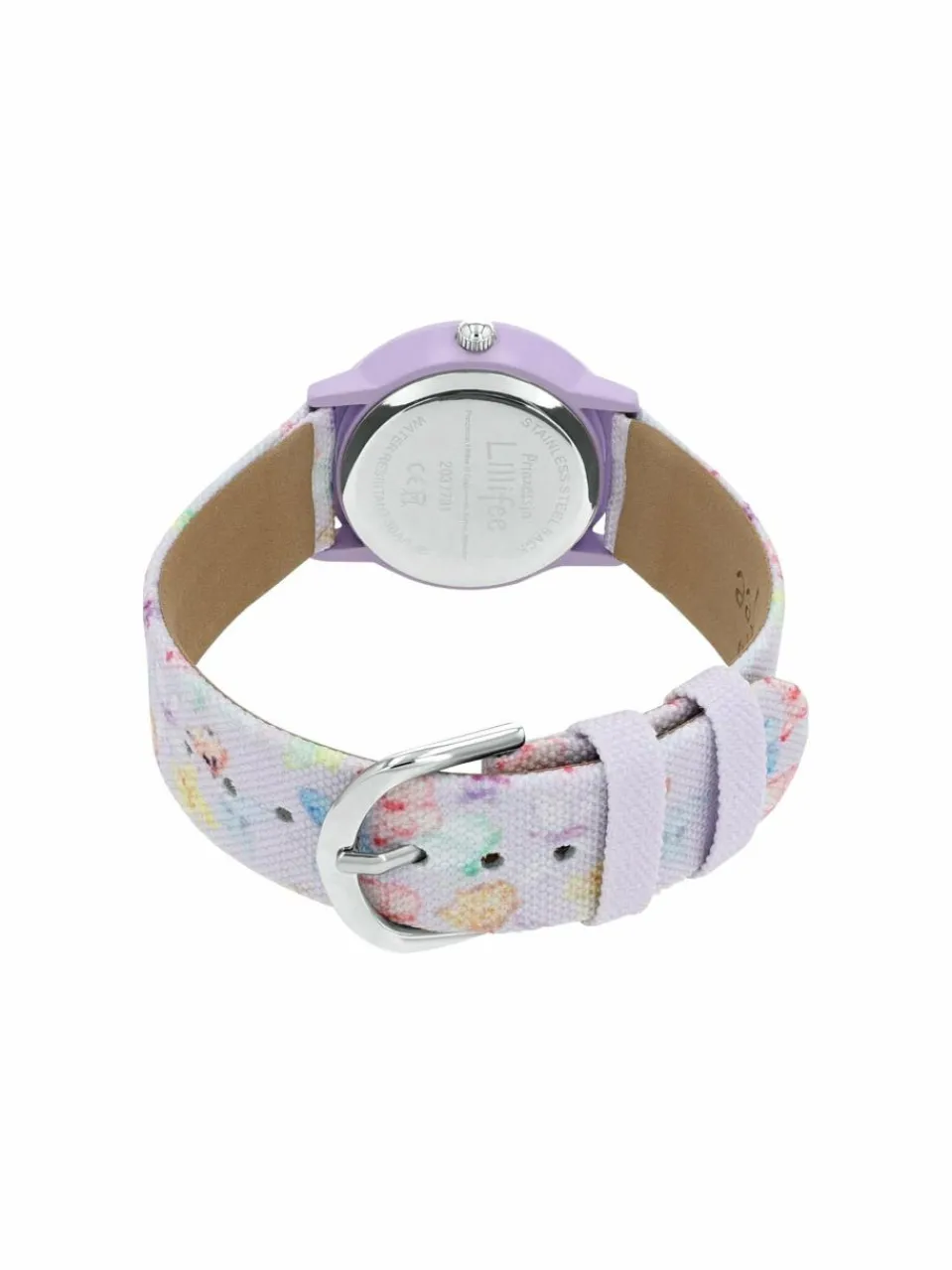 Prinzessin Lillifee Mädchen<Mädchen Quarzuhr weiß uni