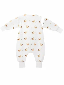 Mababu Mädchen<Mädchen Schlafsack - 1.5 TOG weiß uni