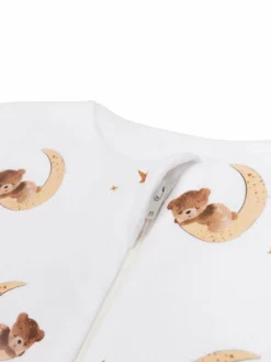 Mababu Mädchen<Mädchen Schlafsack - 1.5 TOG weiß uni