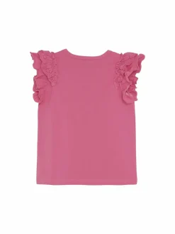 En Fant Mädchen<Mädchen Shirttop - ENT-shirt pink uni