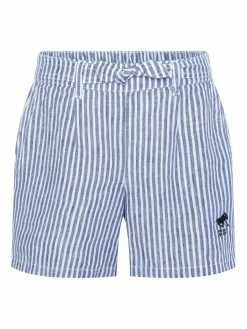 Polo Sylt Mädchen<Mädchen Shorts marine weiß gestreift