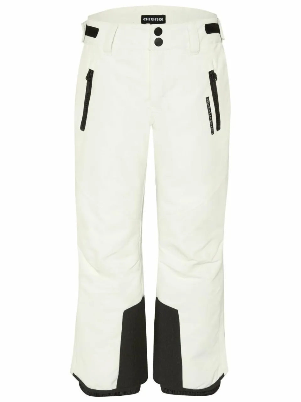 Chiemsee Mädchen<Mädchen Skihose weiß bedruckt