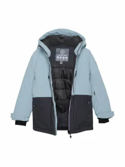 ColorKids Mädchen<Mädchen Skijacke blau uni