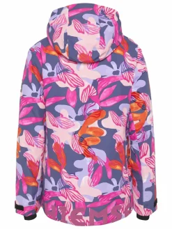 Chiemsee Mädchen<Mädchen Skijacke lila gemustert