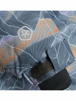 ColorKids Mädchen<Mädchen Skijacke blau gemustert