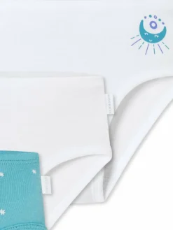 Schiesser Mädchen<Mädchen Slip - Fine Rib mehrfarbig bedruckt