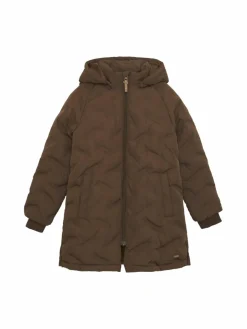 Minymo Mädchen<Mädchen Steppjacke braun uni